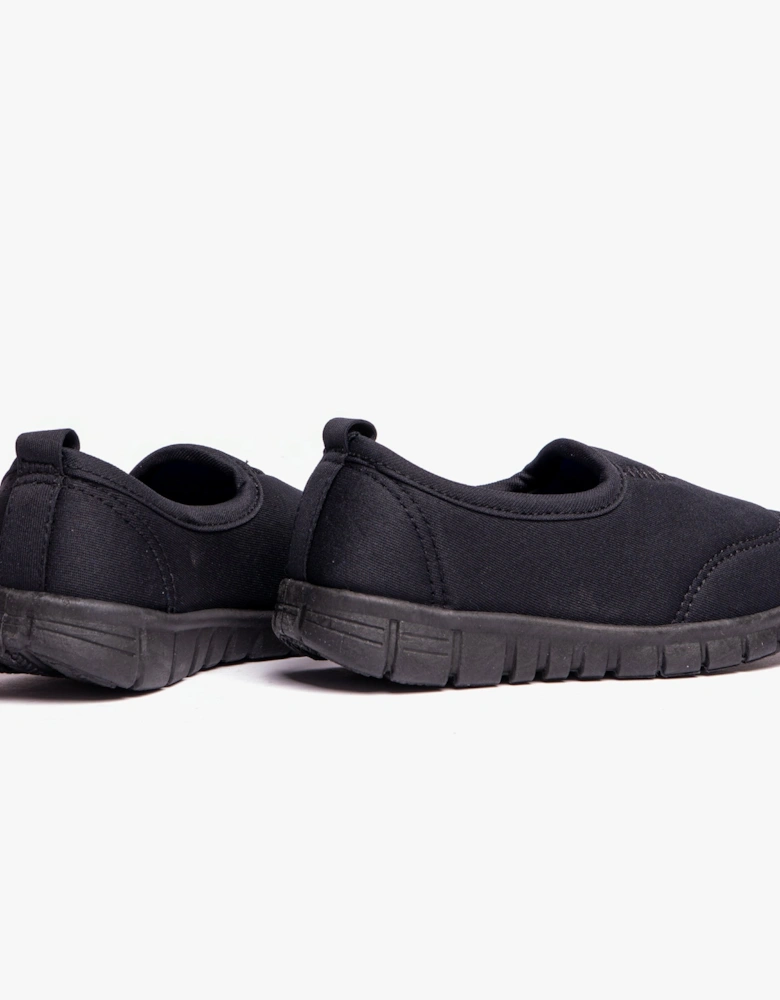 STINGRAY Kids Plimsolls Black