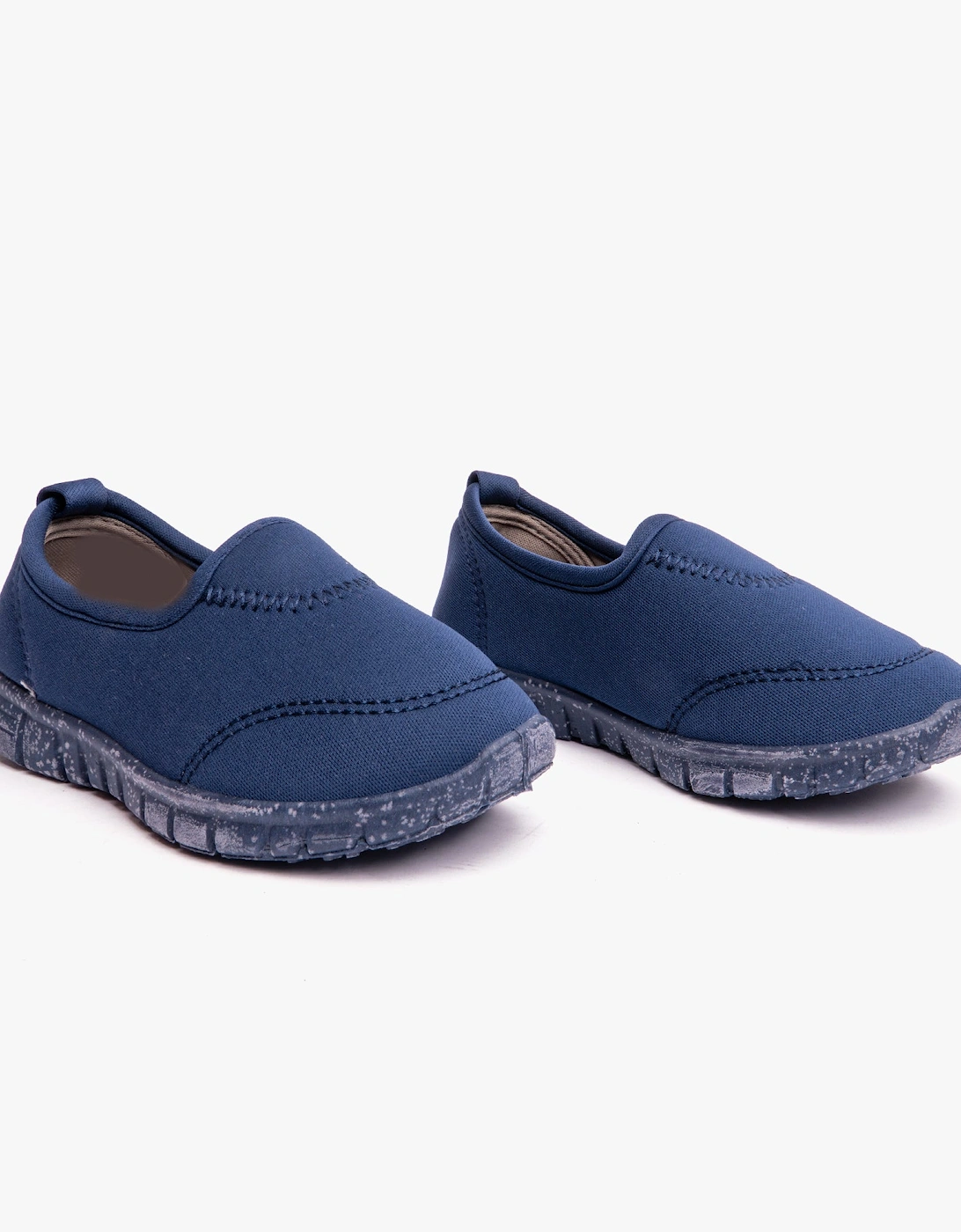 STINGRAY Unisex Infants Elasticated Slip-On Shoes Navy