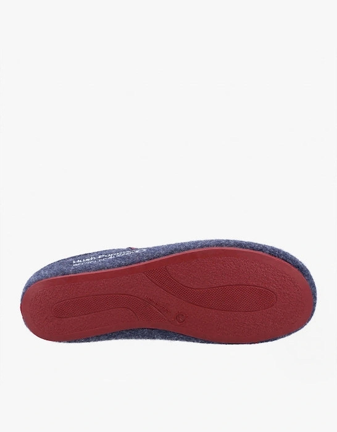 GOOD Mens Recycled Felt Mule Slippers Navy