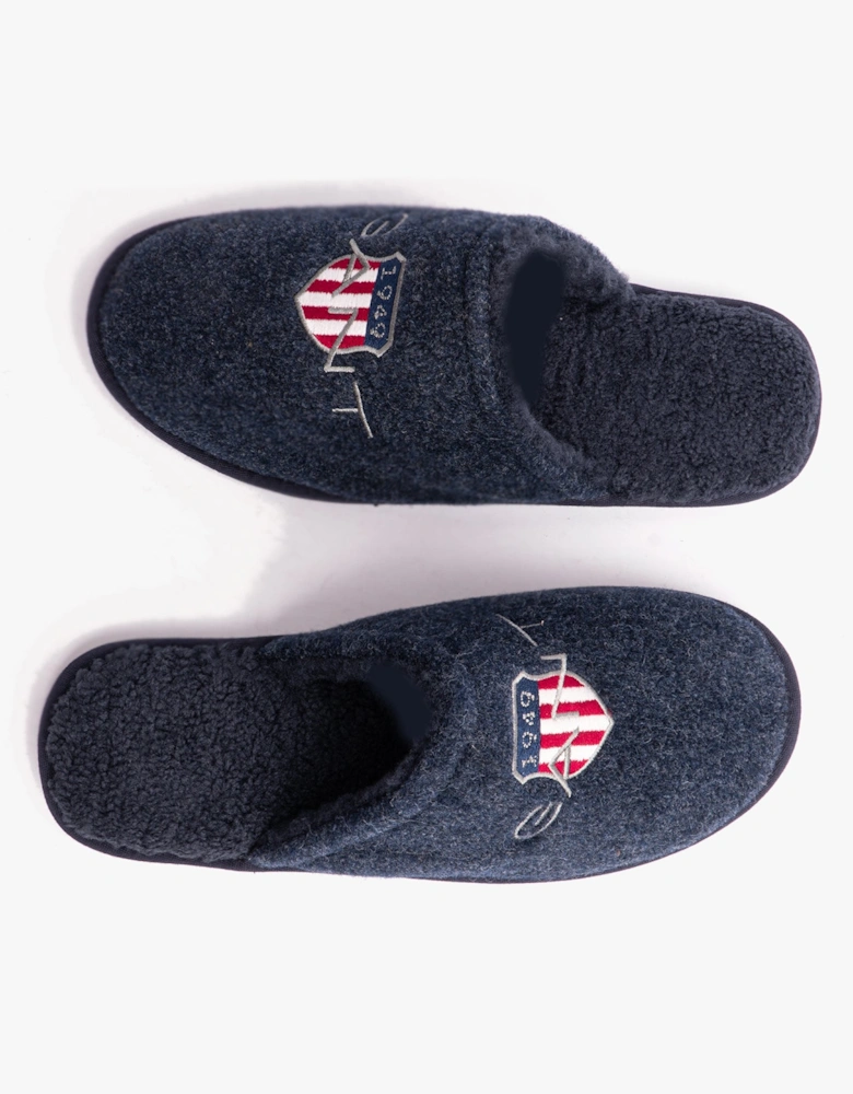 TAMAWARE Mens Mule Slippers Marine