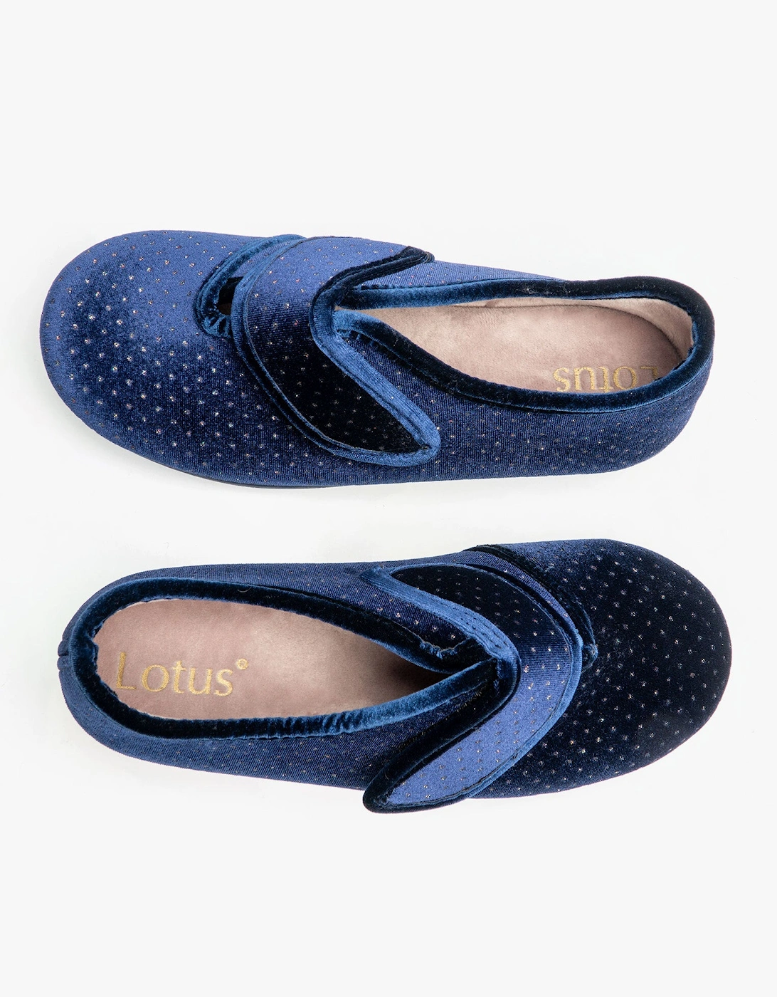 JANET Womens Slippers Navy