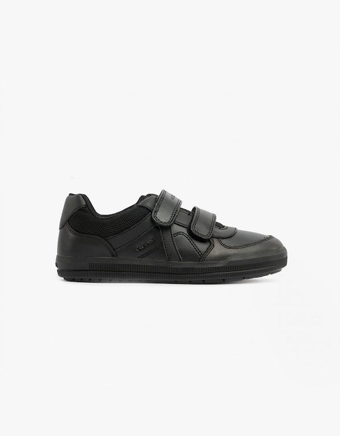 Geox Geox Boy's ARZACH Boys Touch Fasten School Shoes Black