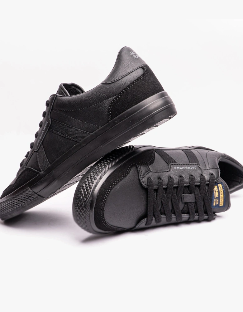 MORDEN Mens Canvas Trainers Anthracite