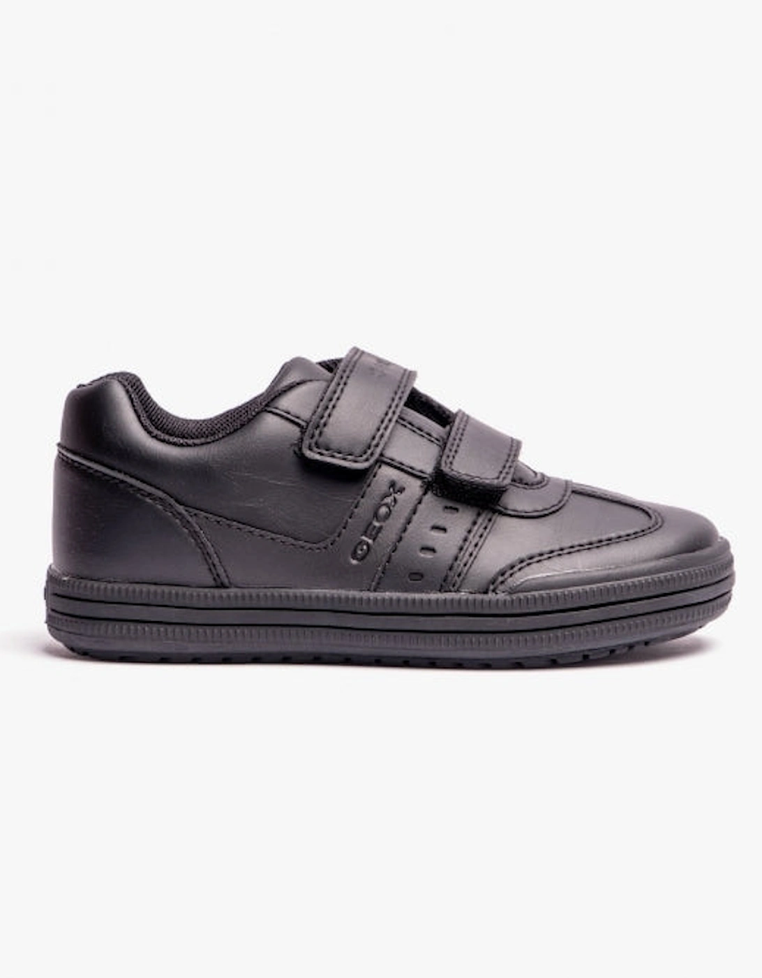 ELVIS B Boys Touch Fasten School Shoes Black, 12 of 11