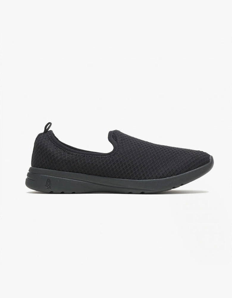 GOOD Womens Recycled Mesh Slip-On Trainers Black