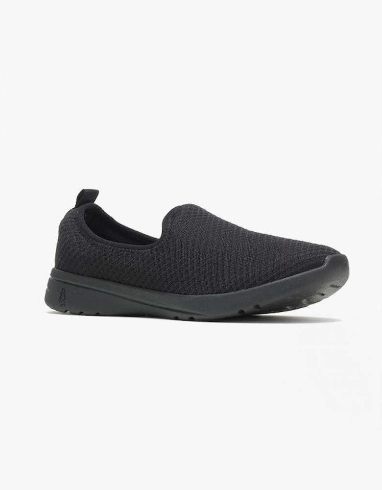 GOOD Womens Recycled Mesh Slip-On Trainers Black