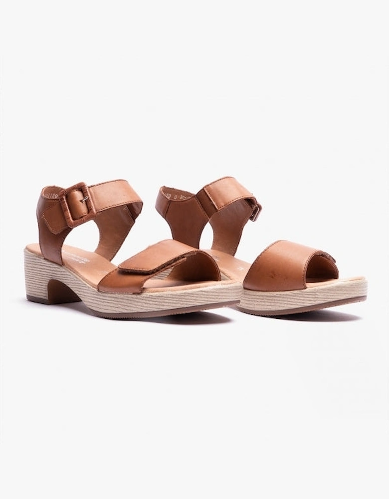 JERILYN Womens Strappy Sandals Brown