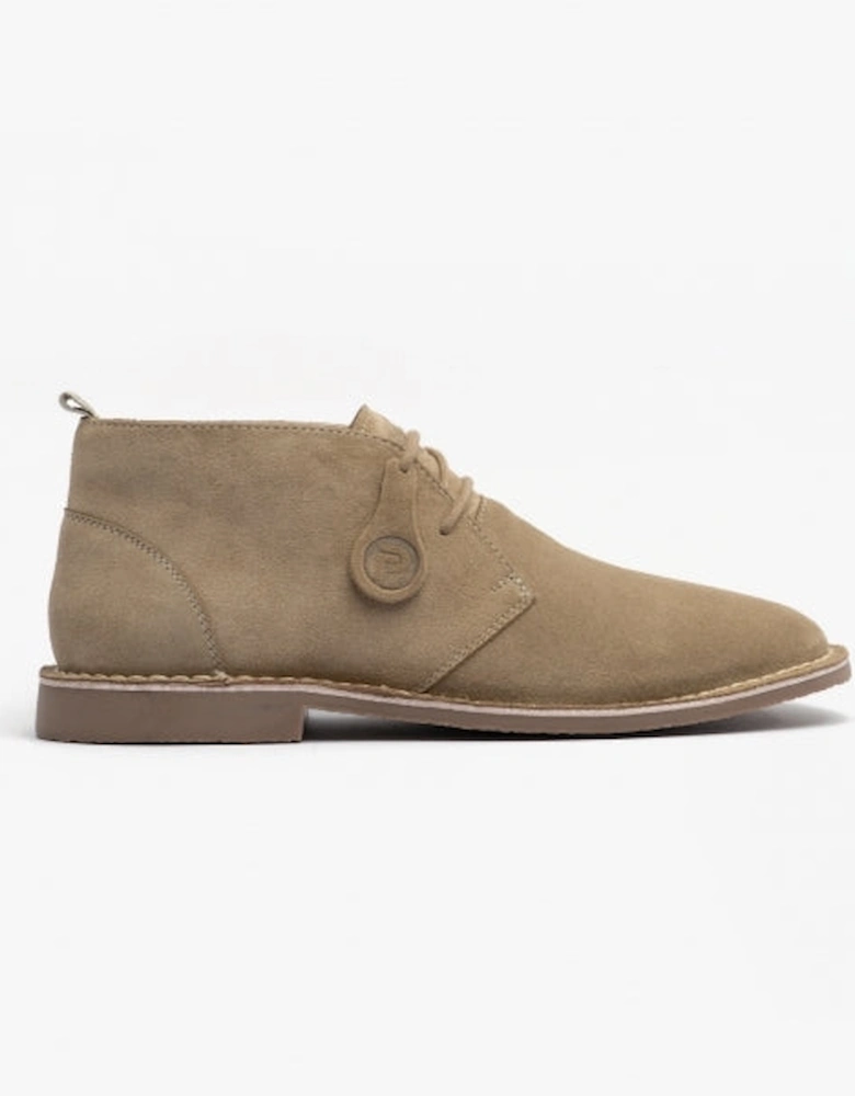 VESPA Unisex Desert Boots Sand