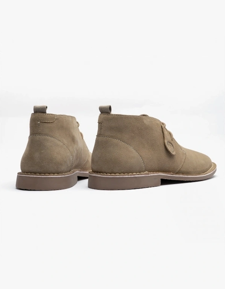 VESPA Unisex Desert Boots Sand