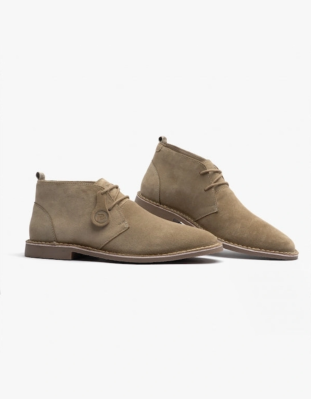 VESPA Unisex Desert Boots Sand