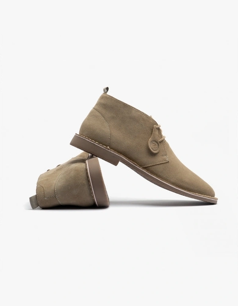 VESPA Unisex Desert Boots Sand