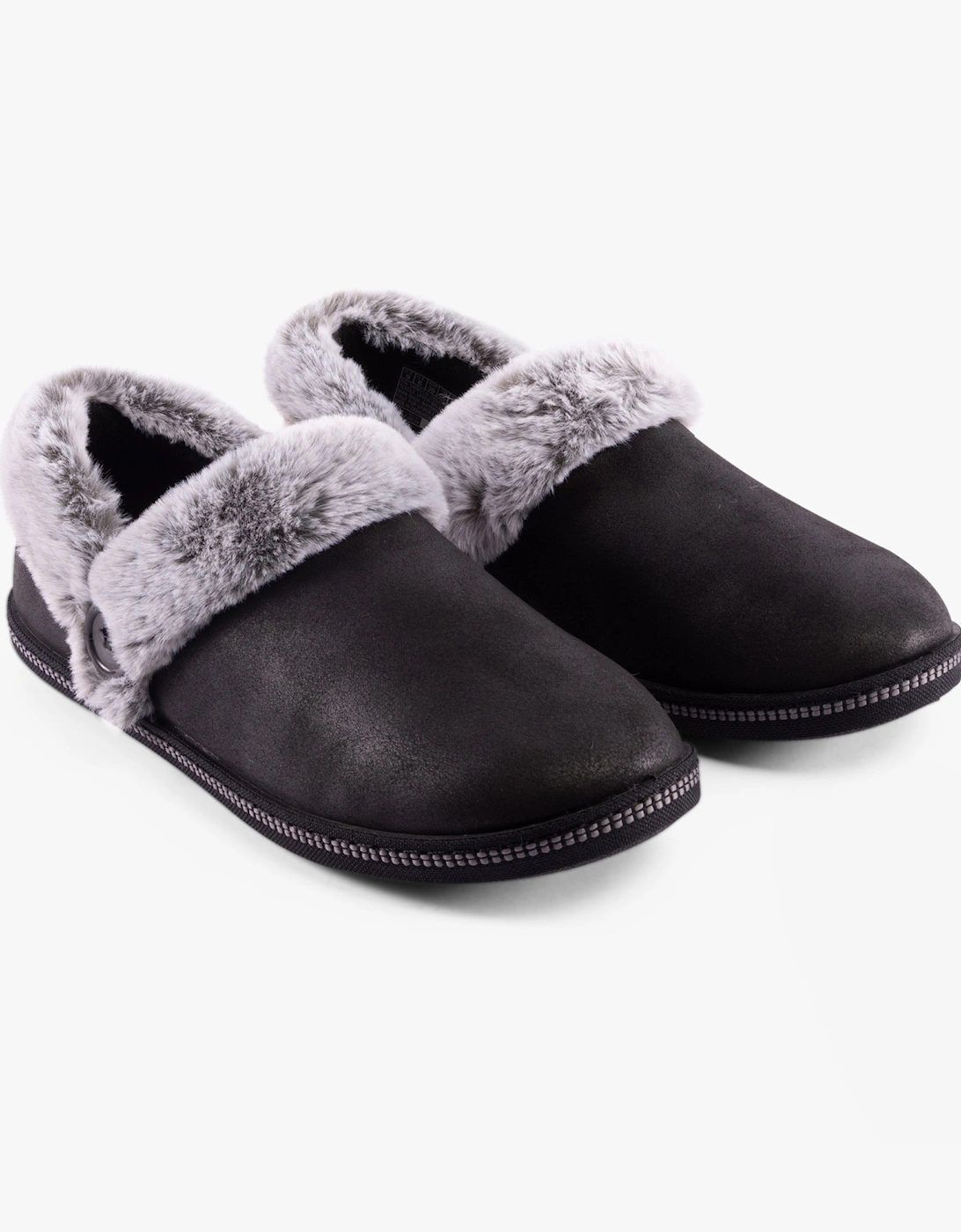 169010/BLK COZY CAMPFIRE-FRENCH TOAST 2 Womens Slippers Black