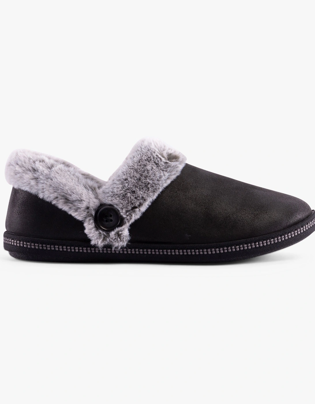 169010/BLK COZY CAMPFIRE-FRENCH TOAST 2 Womens Slippers Black, 6 of 5