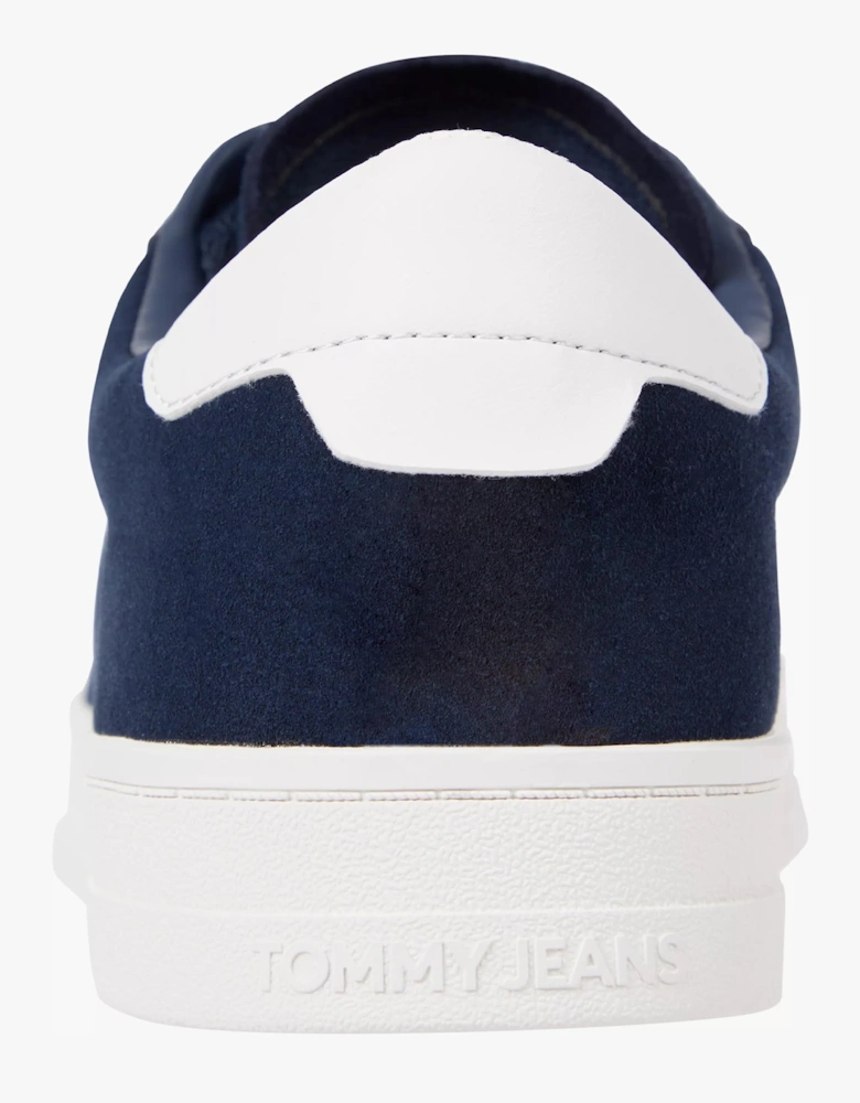 Tommy Jeans TJM LEATHER LOW CUPS Mens Sneakers Dark Night Navy