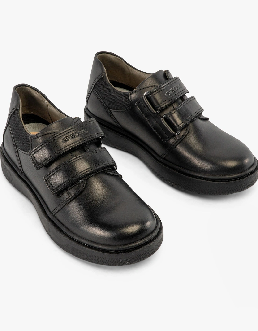 J RIDDOCK Boys Shoes Black