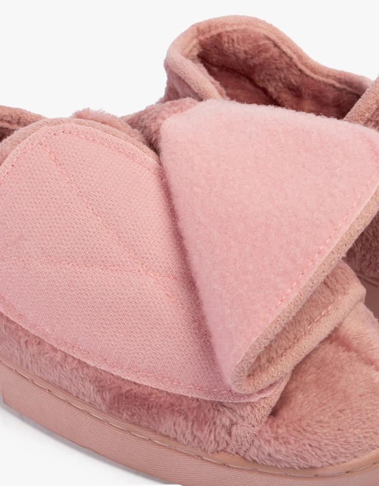 DR VELVIT Womens Slippers Pink