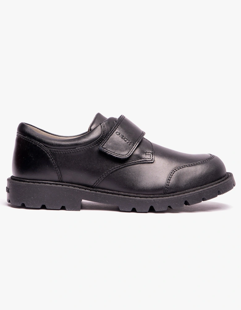 J SHAYLAX BOY Boys Formal School Shoes Black