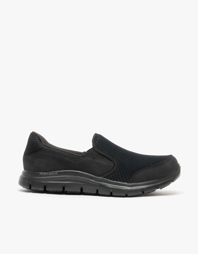 76580EC/BLK RELAXED FIT: COZARD SR Womens Anti-Slip Trainers Black