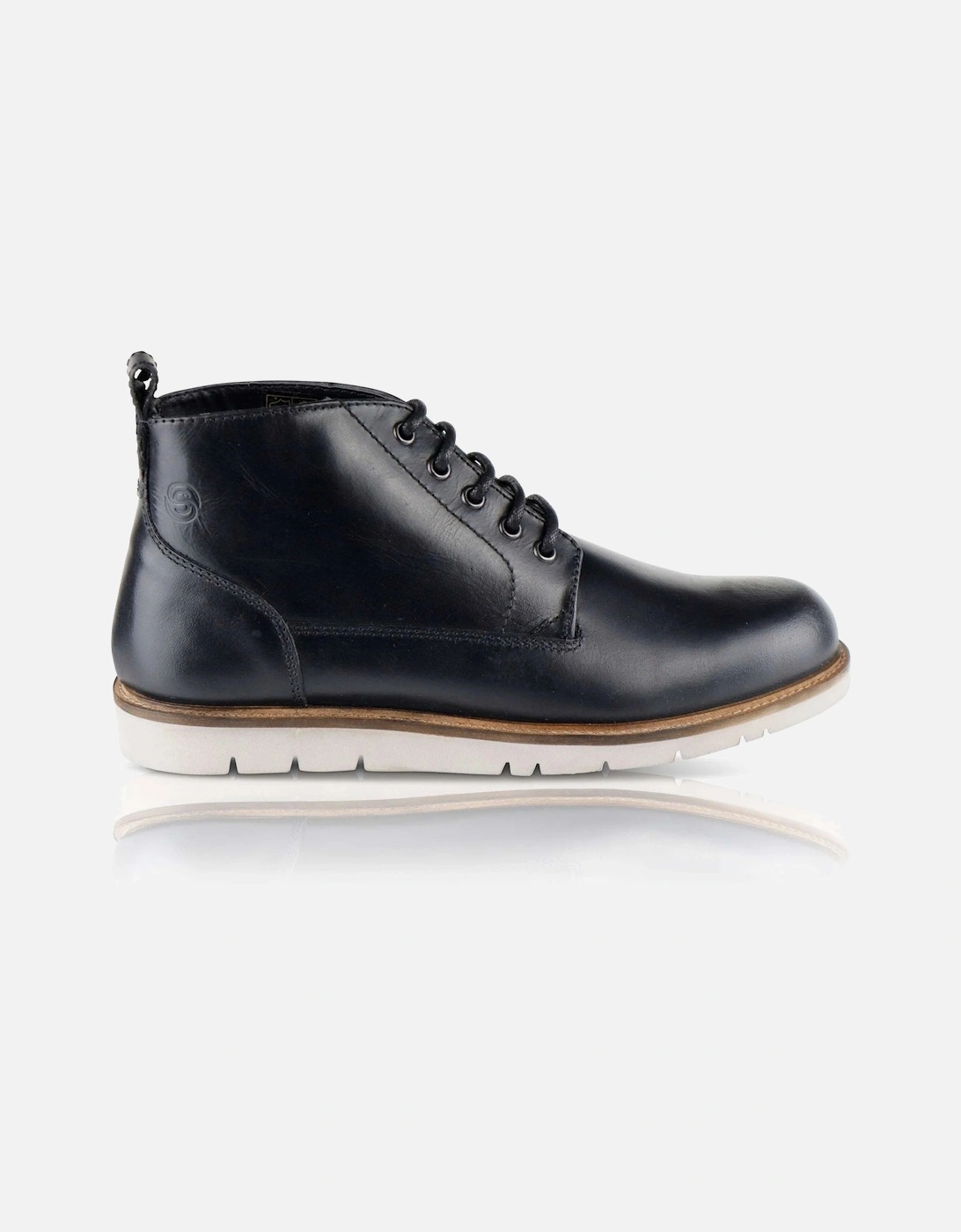 ALDERMAN Mens Boots Black, 4 of 3