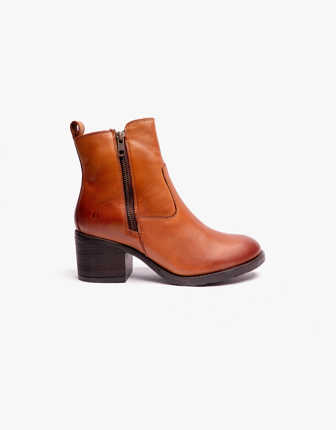 Hush Puppies Women's Hush Puppies HELENA Womens Ankle Boots Tan - Brown