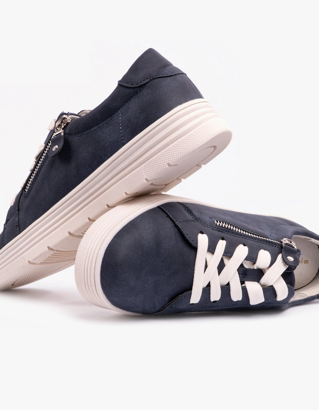 JANICE Womens Trainers Navy