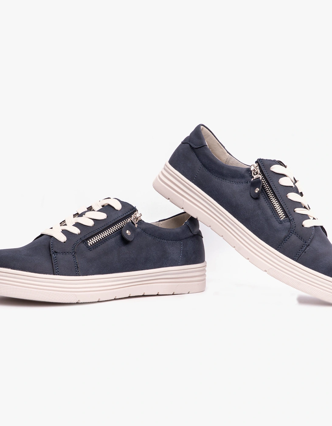 JANICE Womens Trainers Navy