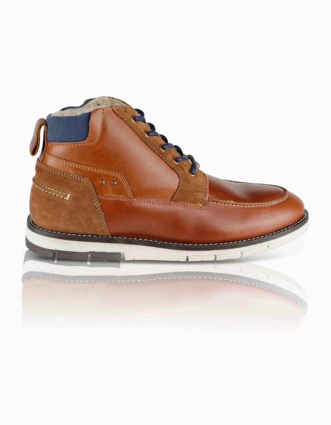 Silver Street London Men's Silver Street London ALGATE Mens Boots Brown
