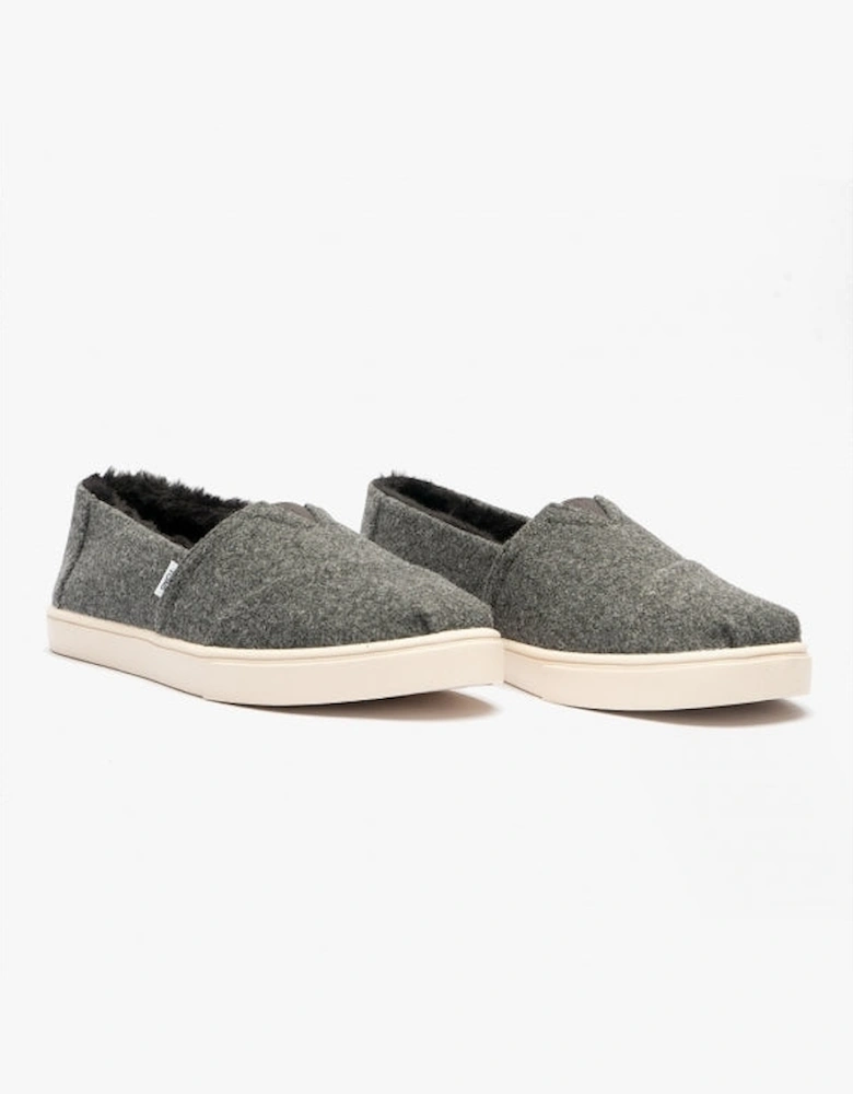 ALPARGATA CUPSOLE Womens Slip On Grey