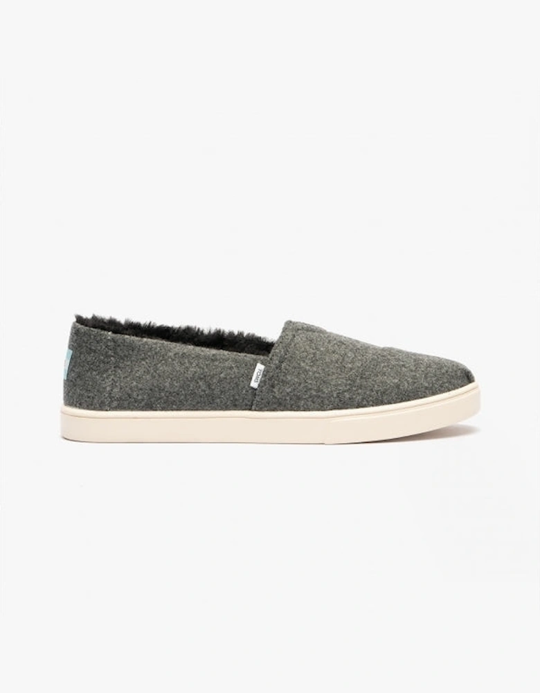 ALPARGATA CUPSOLE Womens Slip On Grey