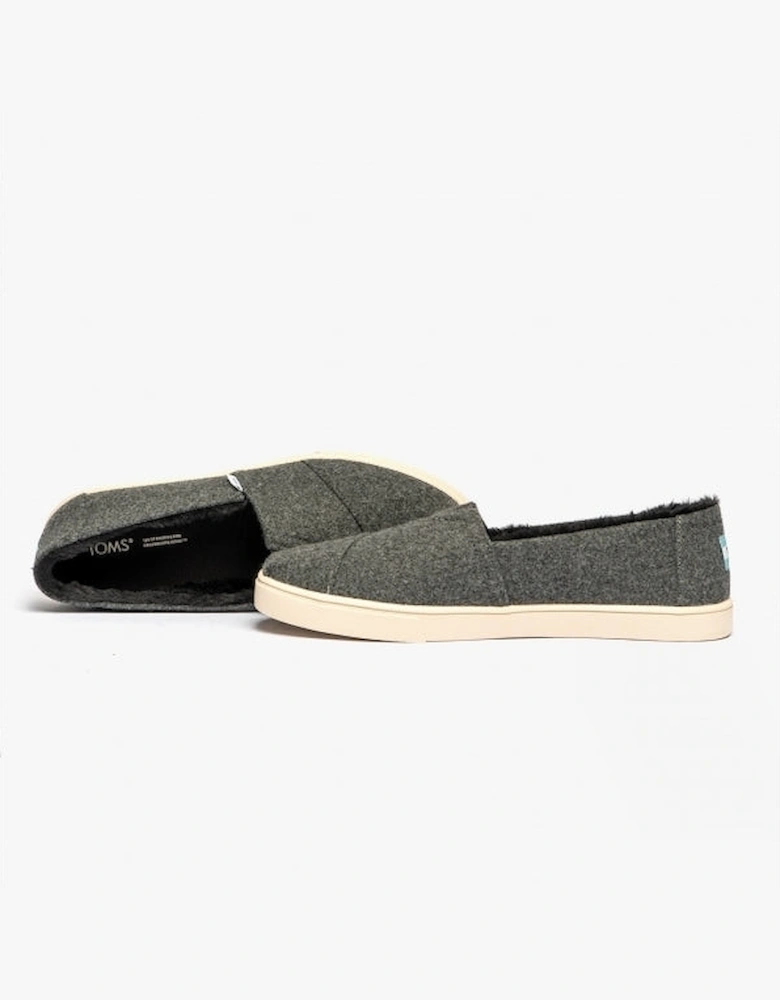 ALPARGATA CUPSOLE Womens Slip On Grey