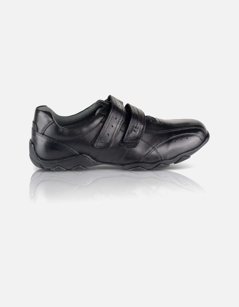 AMBROSE Mens Trainers Black