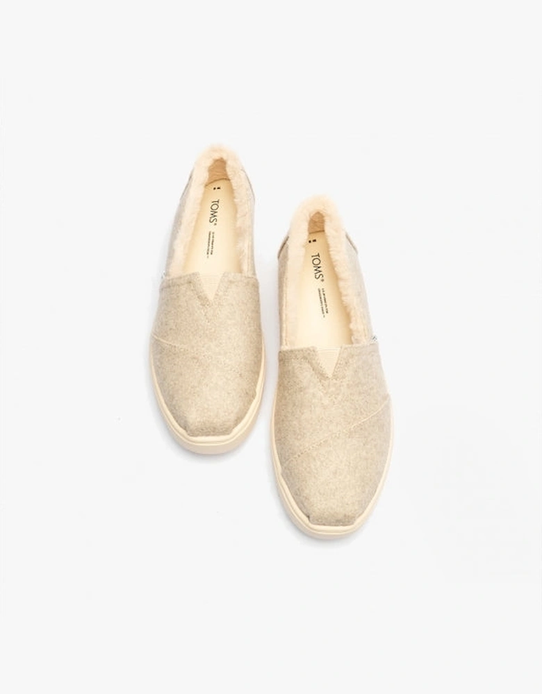 ALPARGATA CUPSOLE Womens Slip On Natural