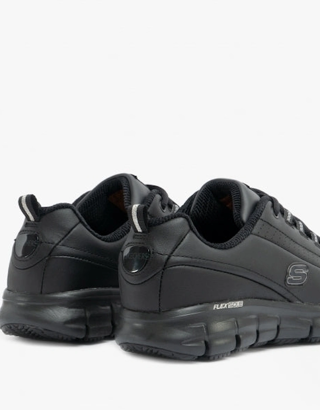 76550EC/BLK RELAXED FIT: SURE TRACK - TRICKEL EC Womens Leather Work Shoes Black