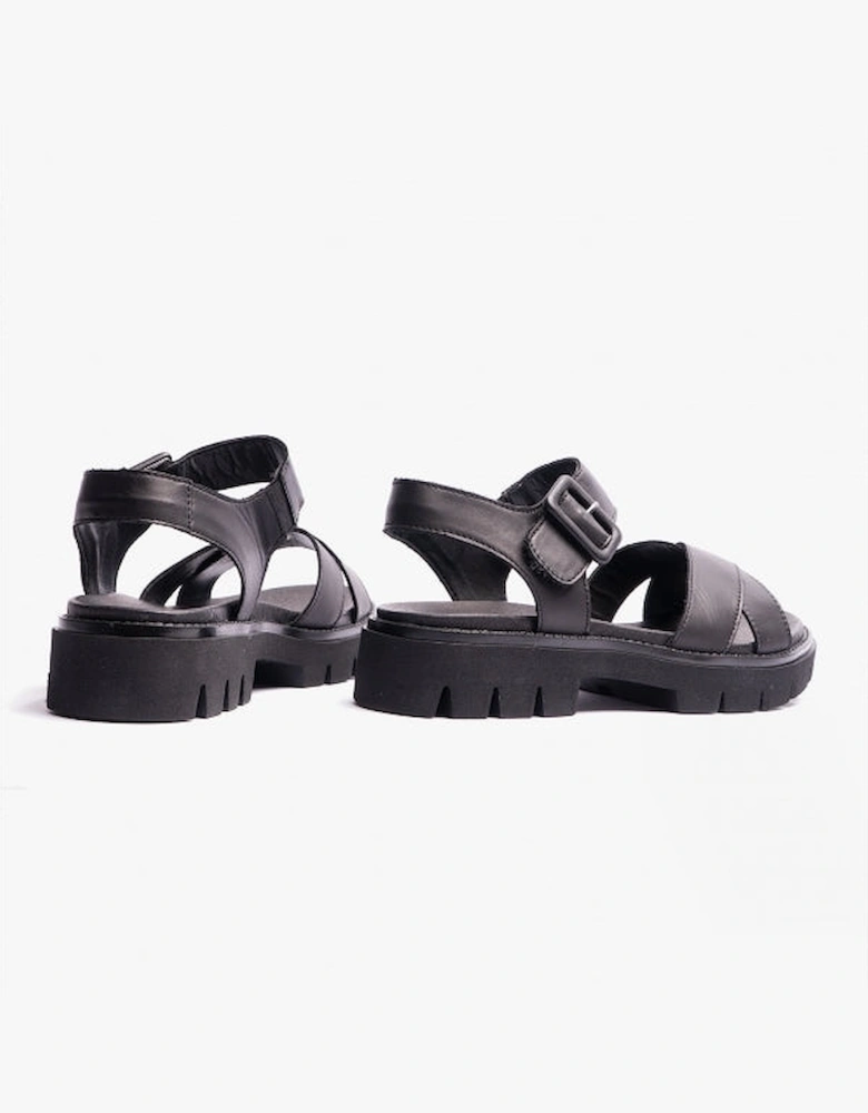 ROXANE Womens Chunky Sandals Black