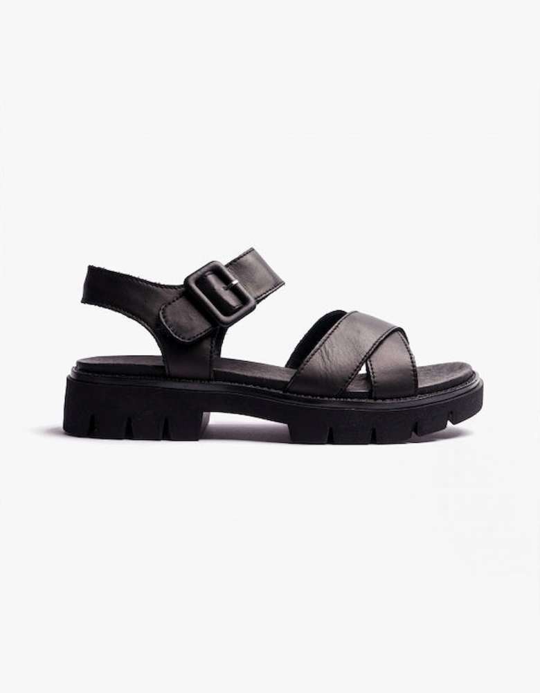 ROXANE Womens Chunky Sandals Black