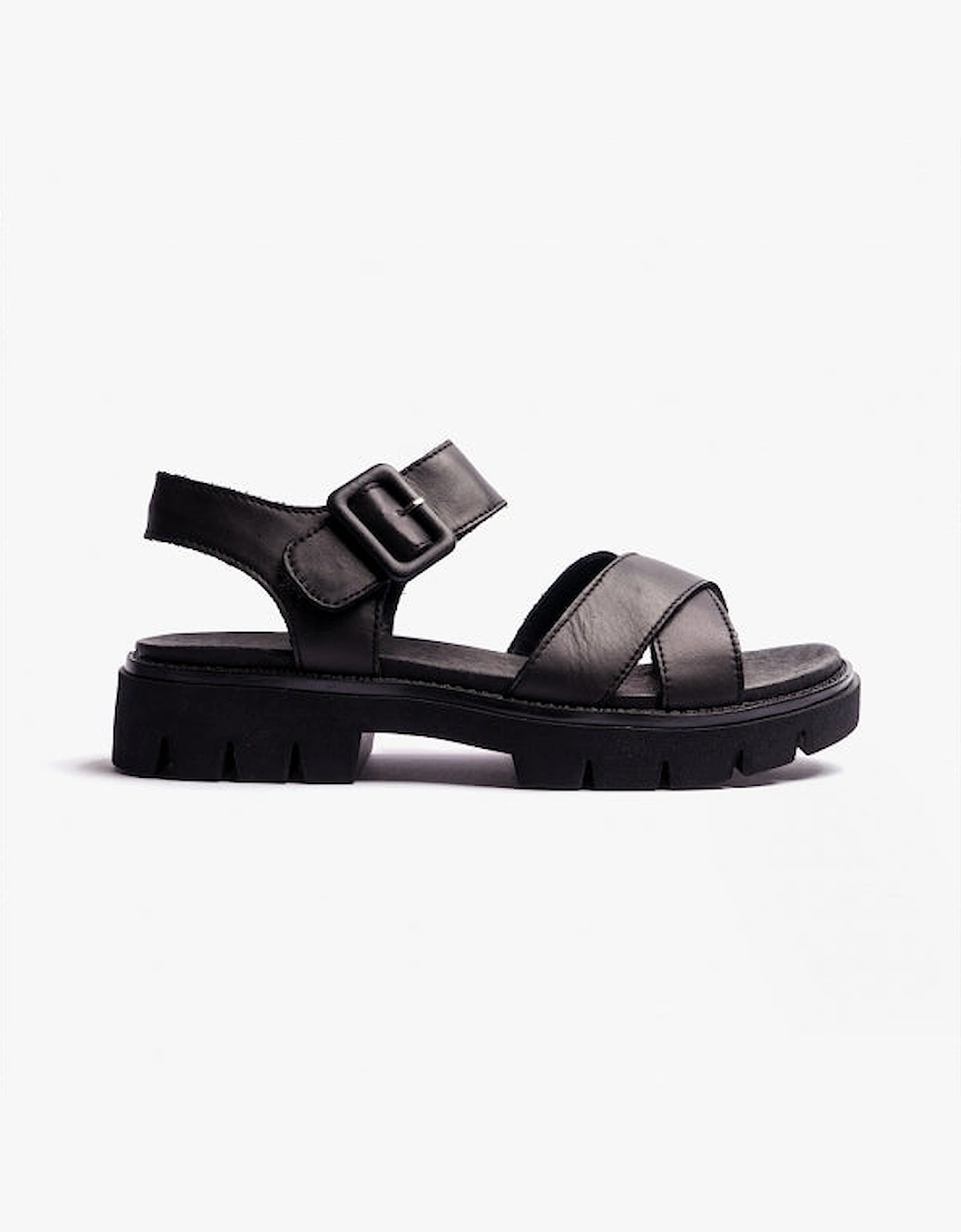 Women's Remonte ROXANE Womens Chunky Sandals Black - Size: 5