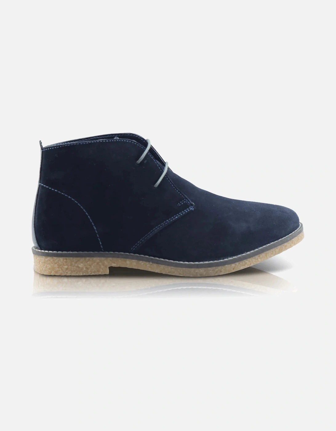 BARNABY Mens Boots Navy