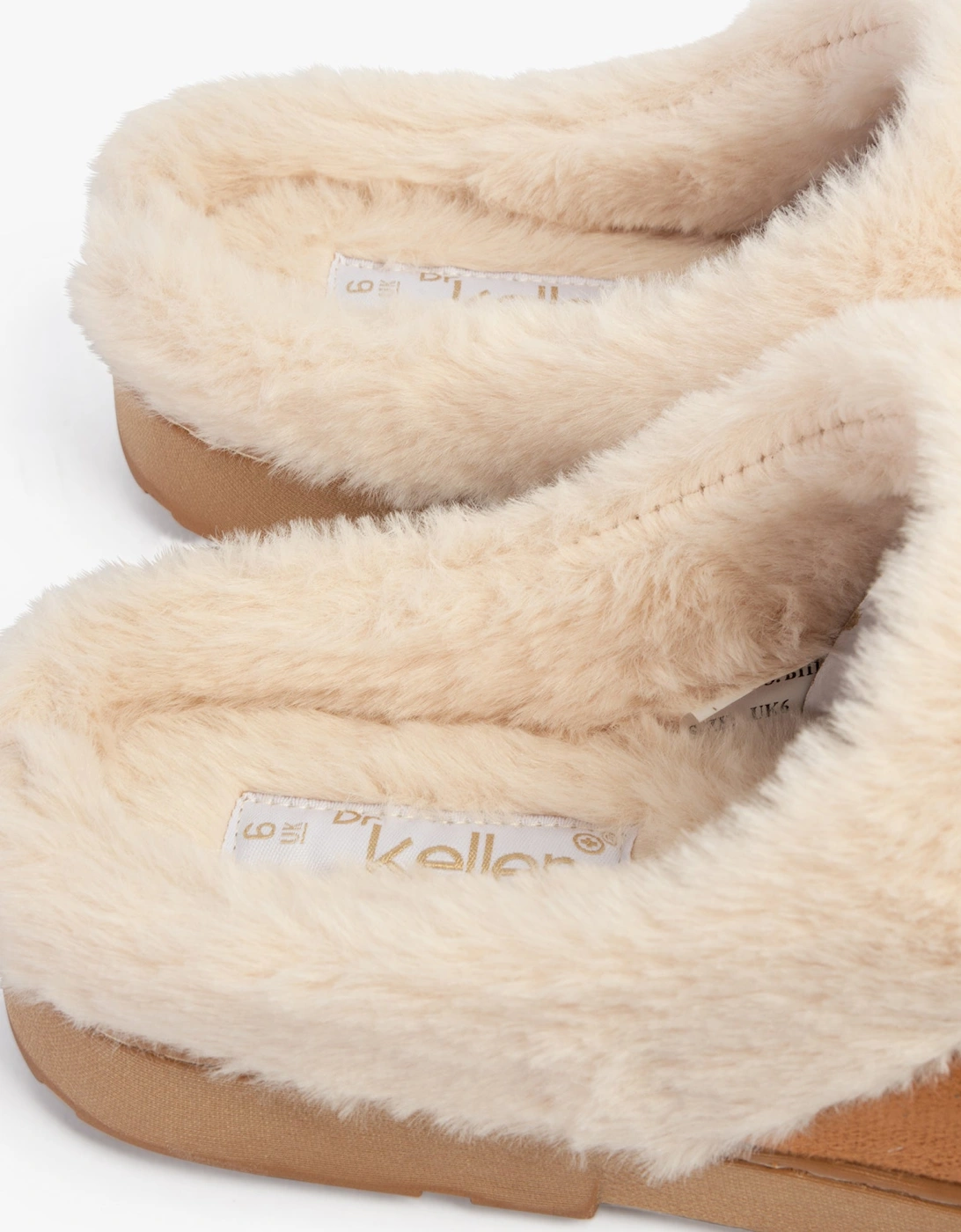 JUSTINE Womens Slippers Tan