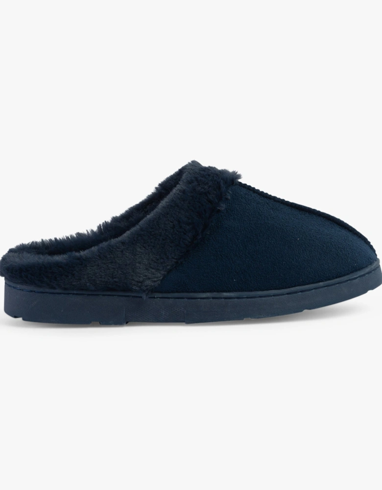 JUSTINE Womens Slippers Navy