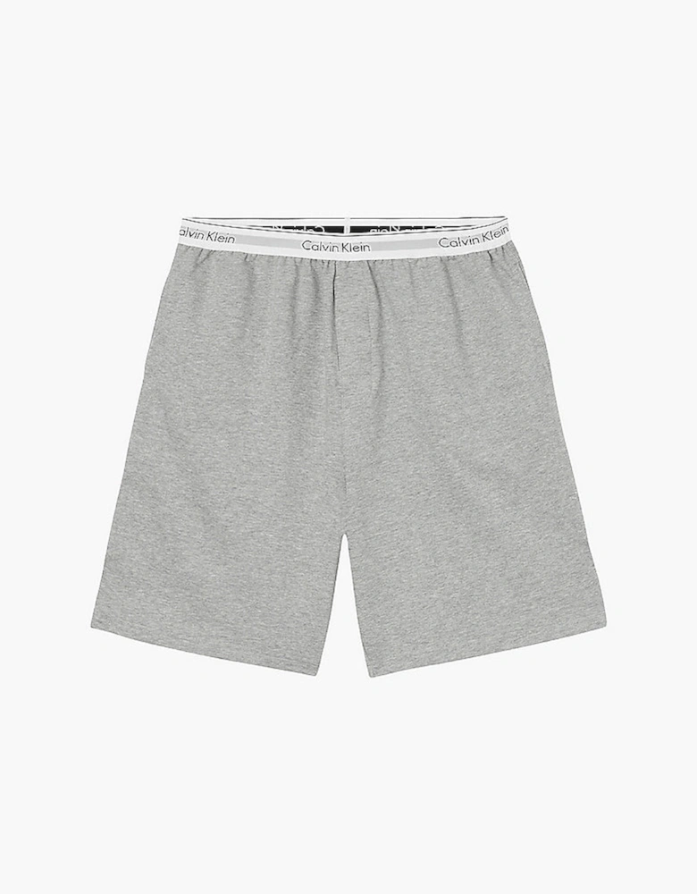 MODERN COTTON TERRY LOUNGE Shorts Mens Grey Heather