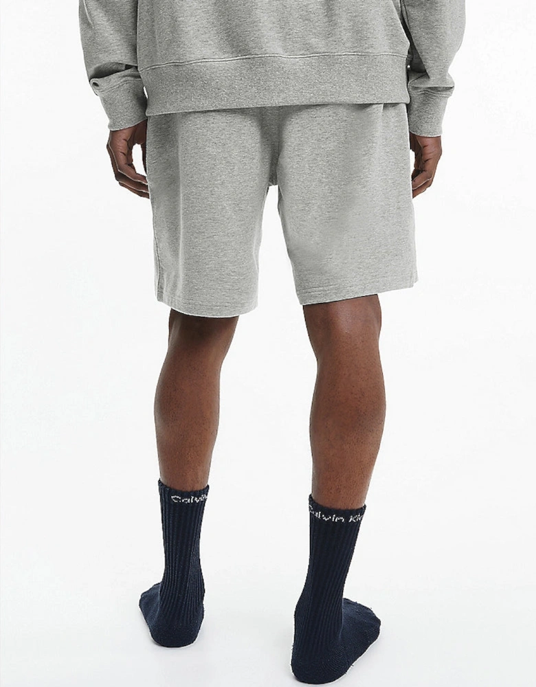 MODERN COTTON TERRY LOUNGE Shorts Mens Grey Heather