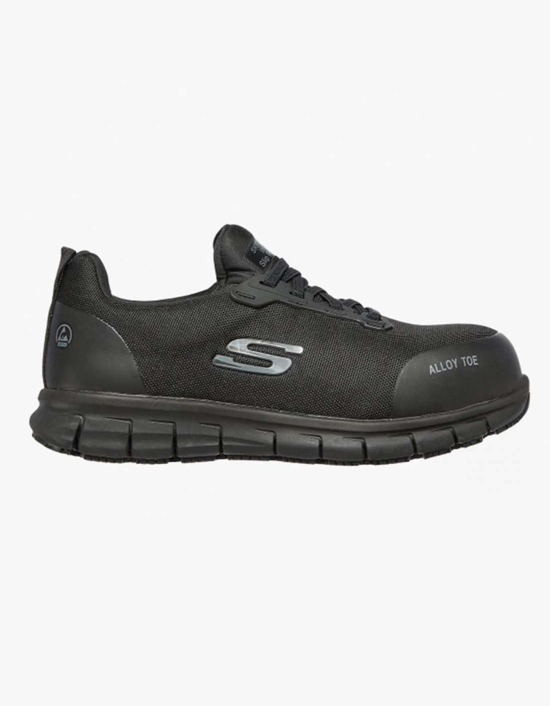 Women's Skechers Work 108041EC SURE TRACK - JIXIE Womens Safety Trainers Black - Size: 6