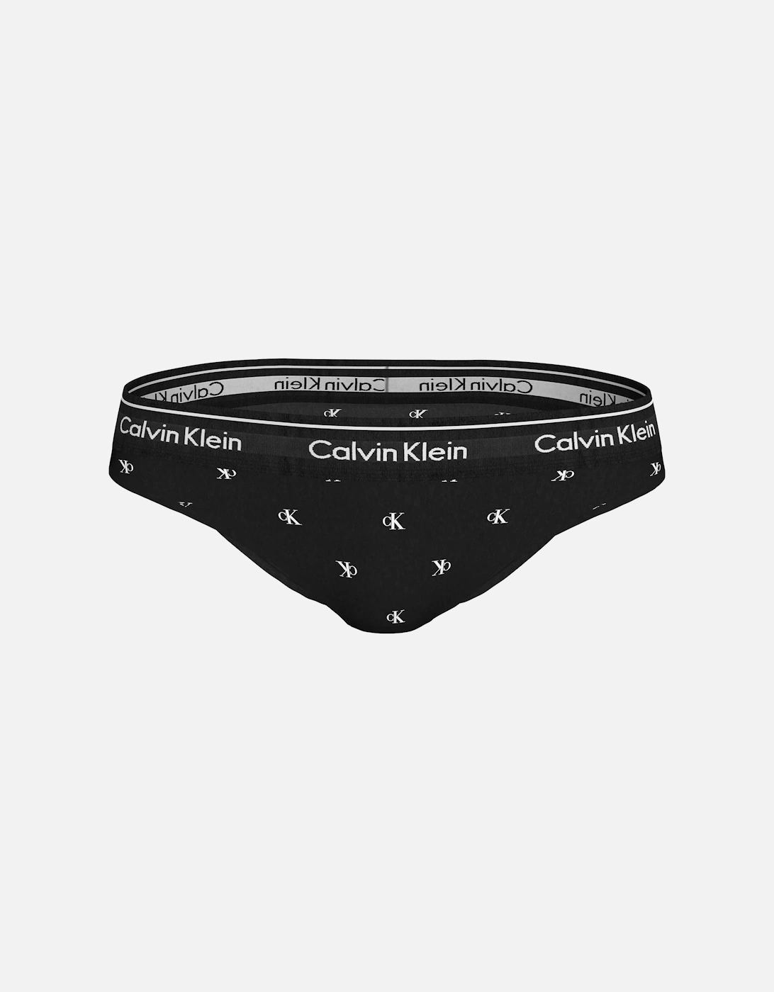 MODERN COTTON Womens Bikinis Black Diamond Logo Print