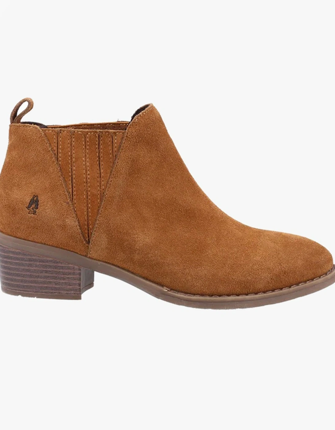 ISOBEL Womens Ankle Boots Tan, 4 of 3