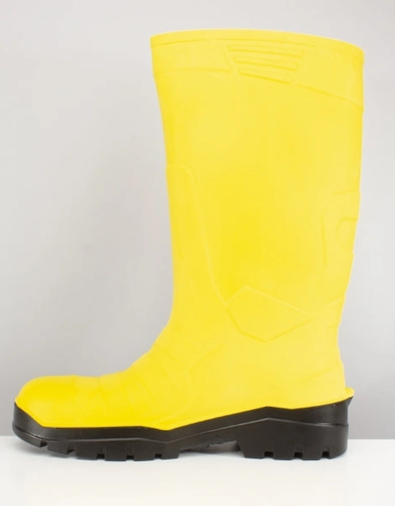 AS1007 Unisex Safety Wellington Boots Yellow