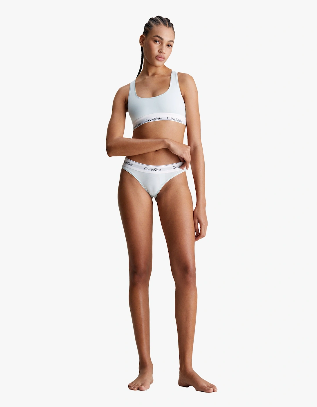 MODERN COTTON Womens Thong Island Reef