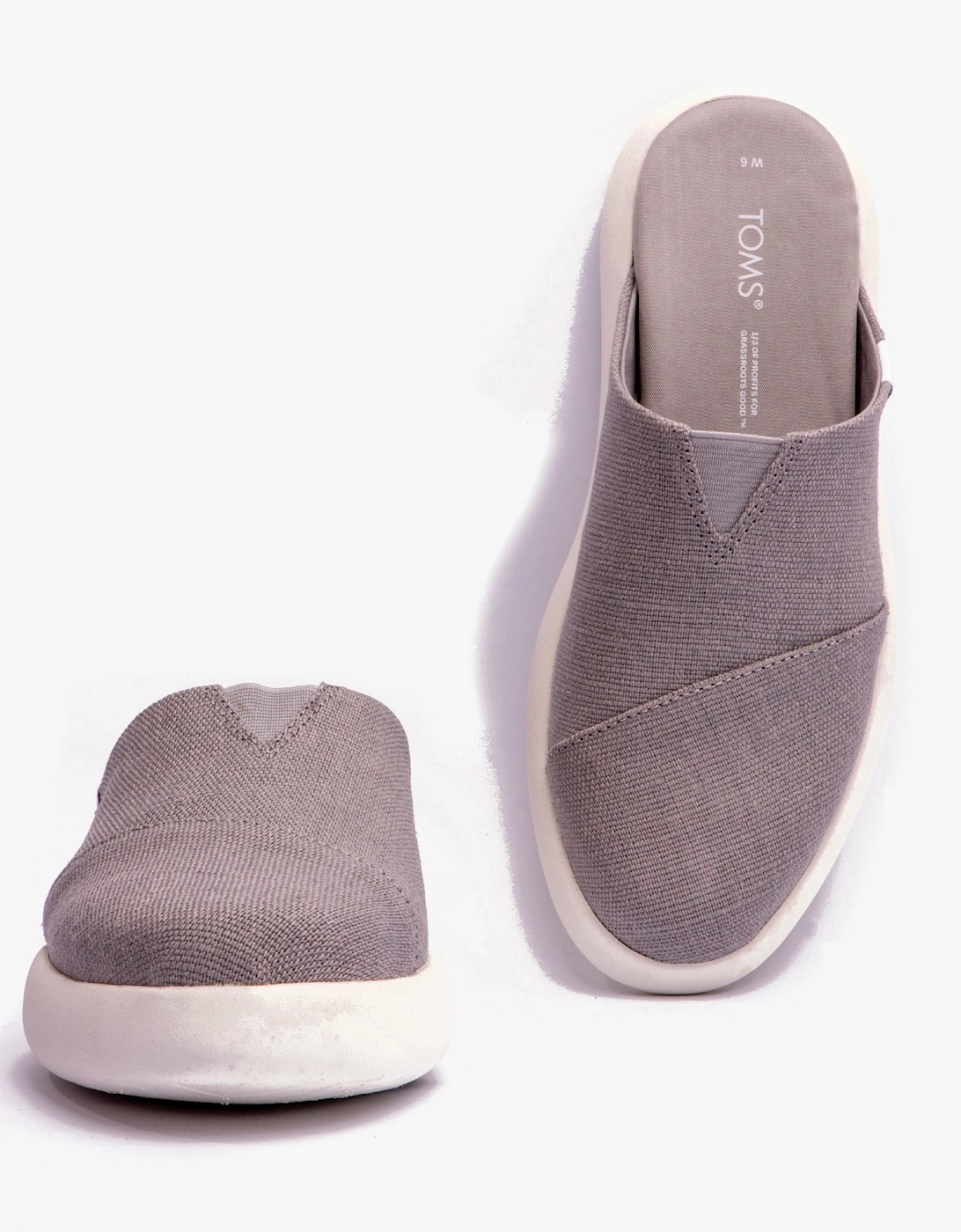 ALPARGATA MALLOW Womens Mules Grey