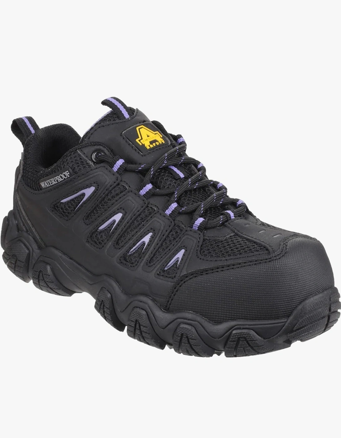 AS708C Womens Safety Trainers Black