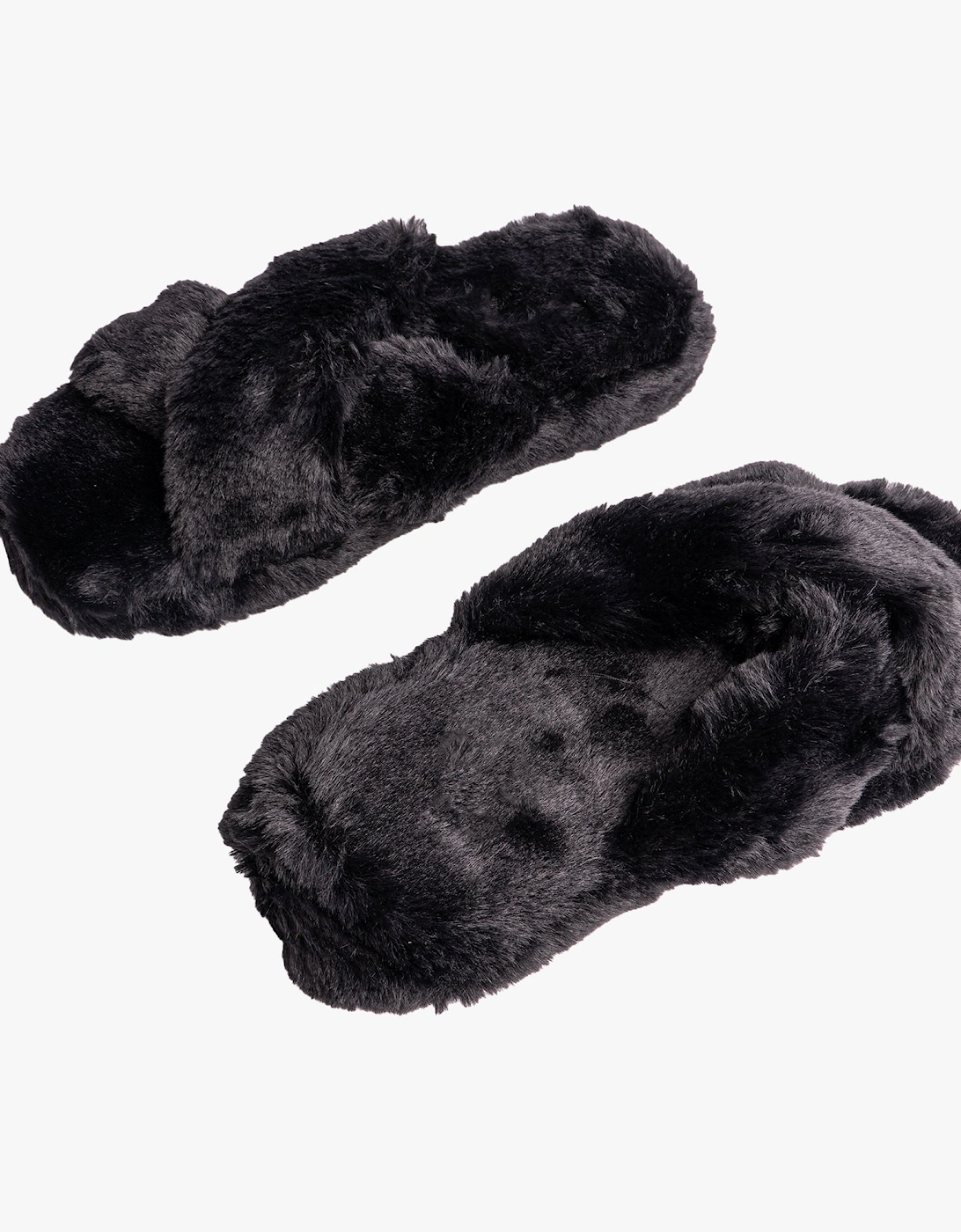 RUBY Womens Mule Slippers Black