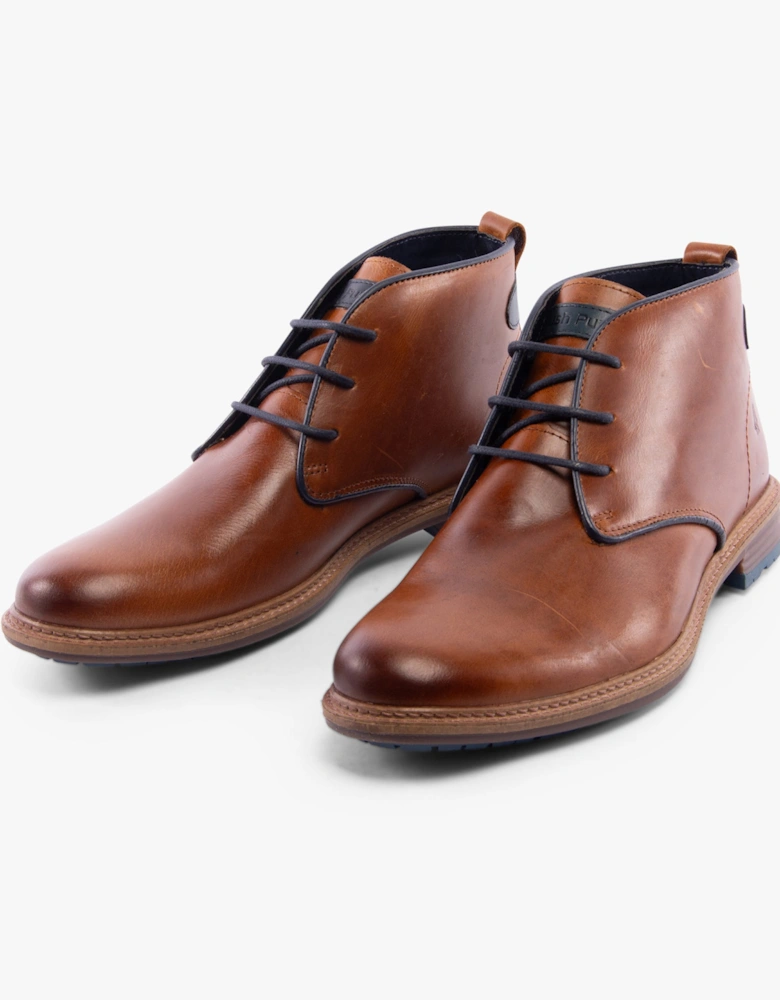 JONAS CHUKKA Mens Boots Tan